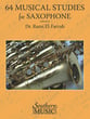 64 Musical Studies for Saxophone cover